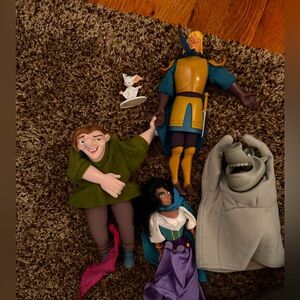90’s Disney The Hunchback of Notre Dame characters in great shape